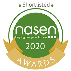 Shortlisted for NASEN Awards 2020 Badge